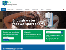 Tablet Screenshot of ecohs.nl